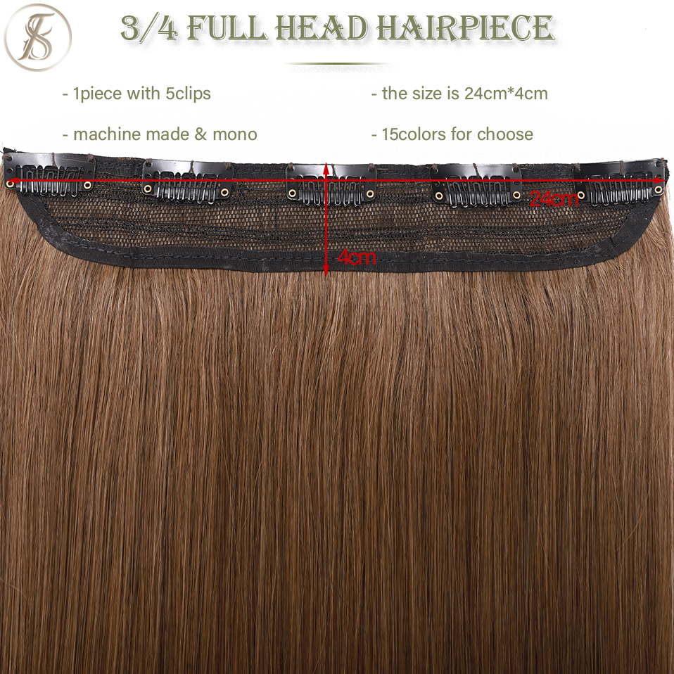 TESS Clip In Human Hair Extens - огляд і ціна Seamless Clip In Hair Extensions Human Hair