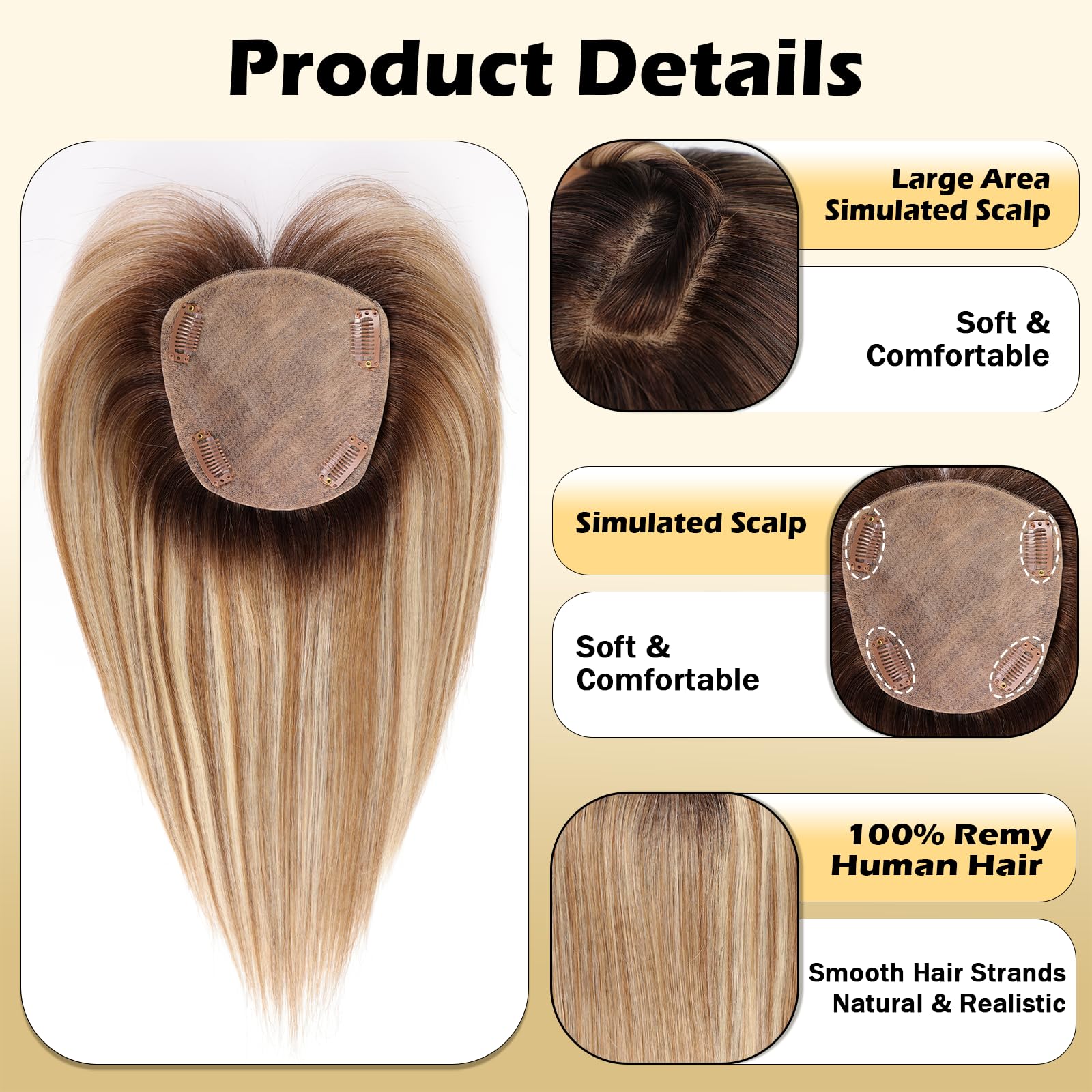 100% Remy Human Hair Tooers Si - огляд і ціна Seamless Clip In Hair Extensions Human Hair