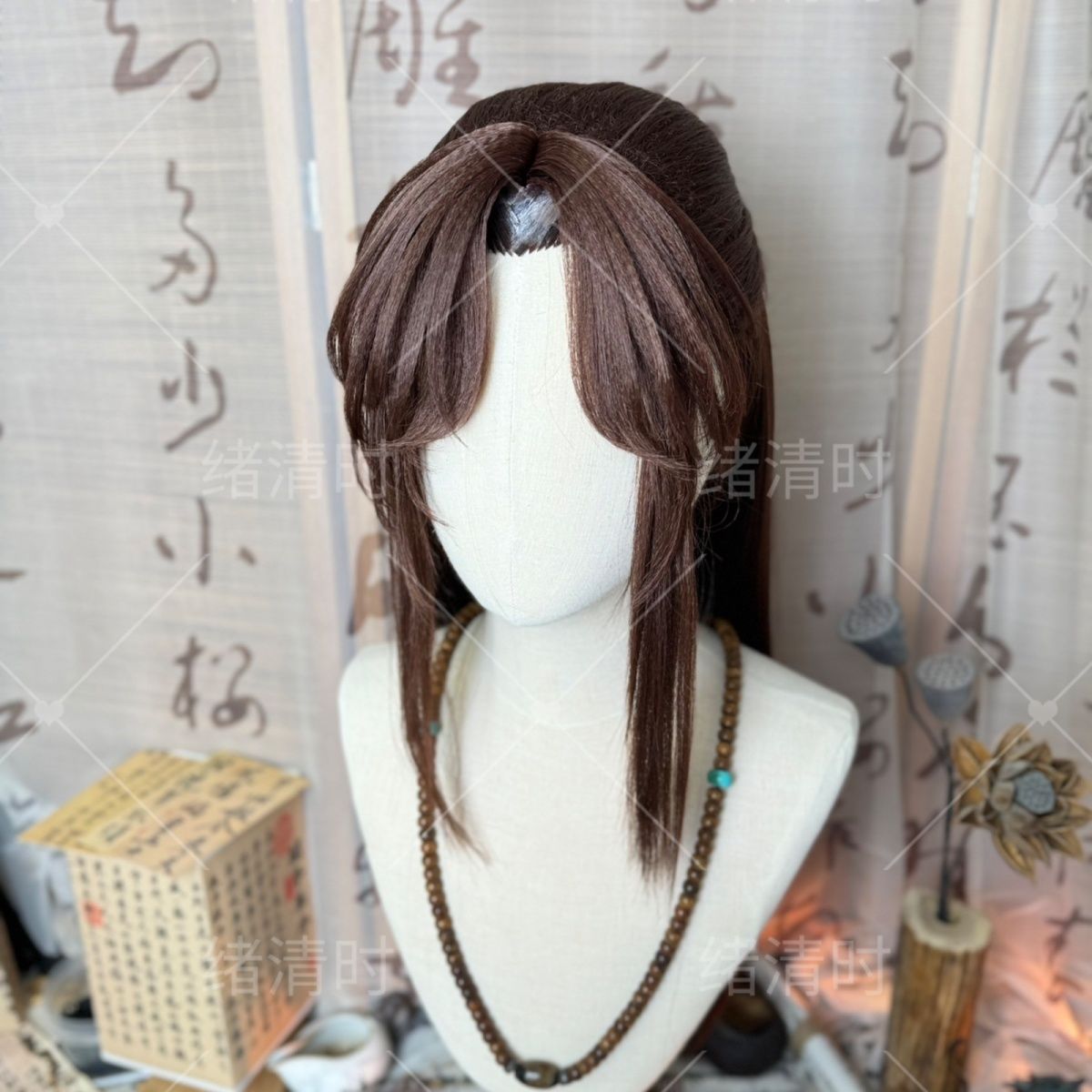 Guangling Wang Styled Wig Ashe - огляд і ціна Synthetic Wigs