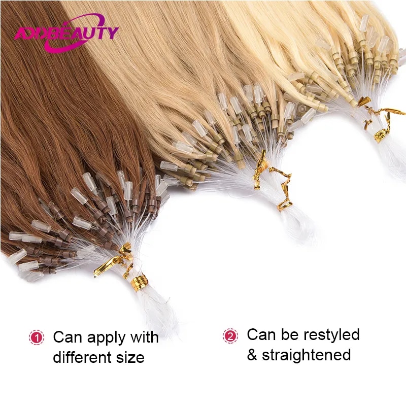 Straight Hair Extensions Micro - огляд і ціна Invisible Tape In Extensions Real Hair