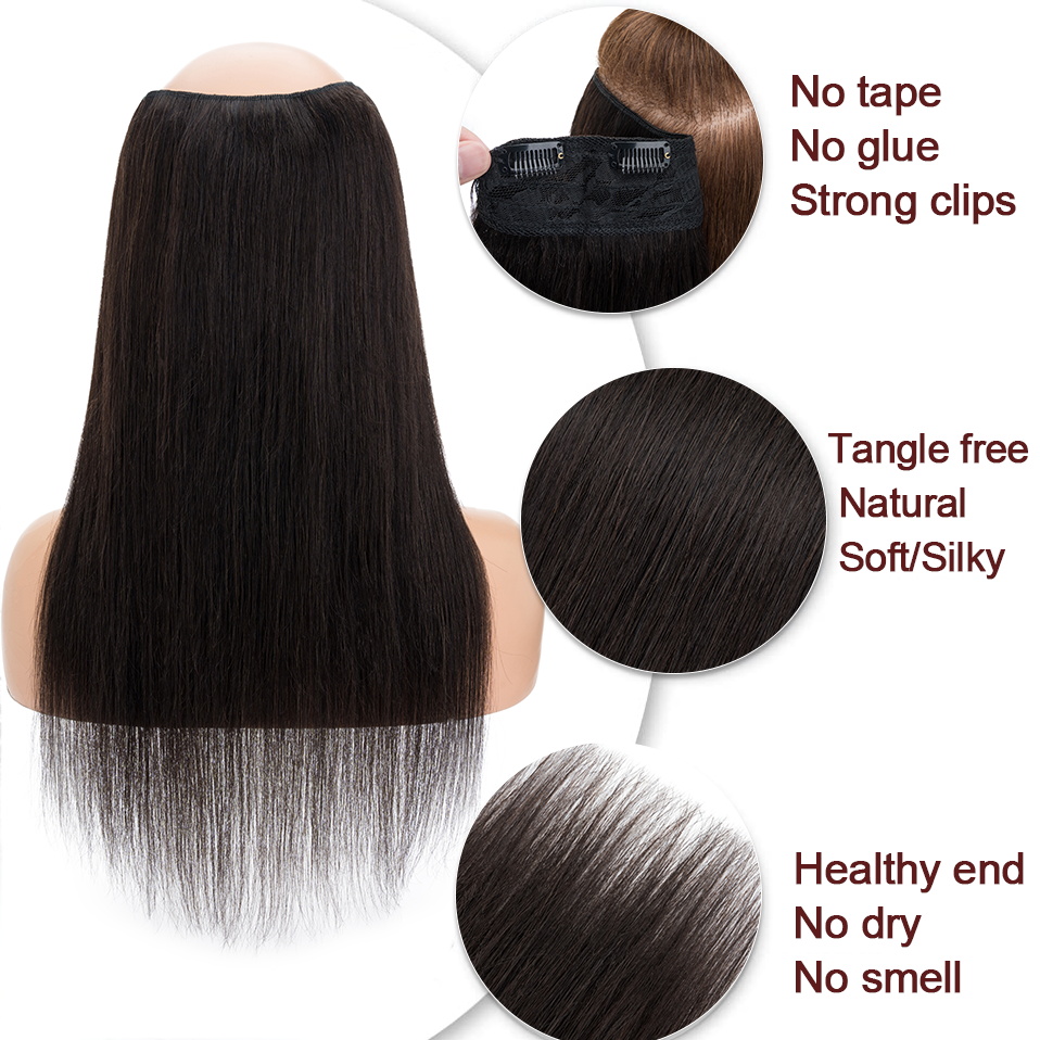 SEGO Clip In Hair Extensions H - огляд і ціна Seamless Clip In Hair Extensions Human Hair