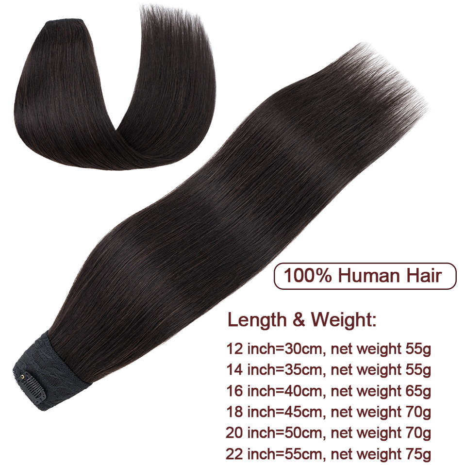 SEGO Clip In Hair Extensions H - огляд і ціна Seamless Clip In Hair Extensions Human Hair