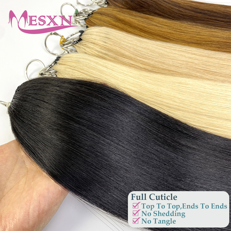 MESXN Double line hair extensi - огляд і ціна Invisible Tape In Extensions Real Hair